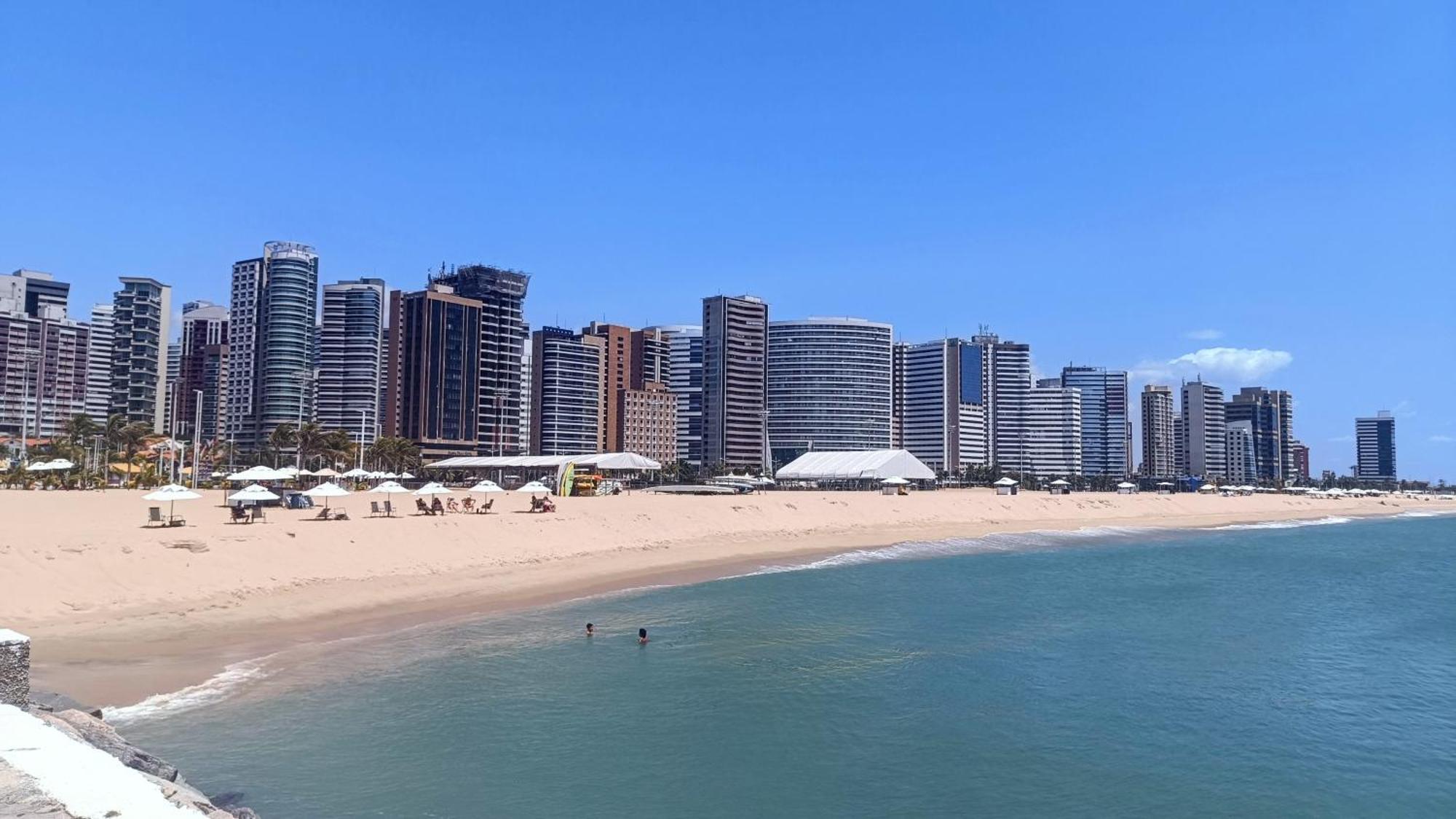 Excelente Apto Com Vista Mar Na Praia De Iracema Fortaleza  Esterno foto